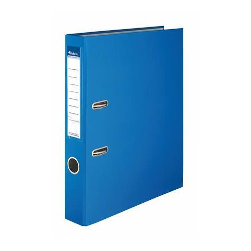 Iratrendező, 50 mm, A4, PP/karton, VICTORIA OFFICE, "Basic", kék