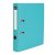 Iratrendező, 50 mm, A4, PP/karton, VICTORIA OFFICE, "Basic", türkiz
