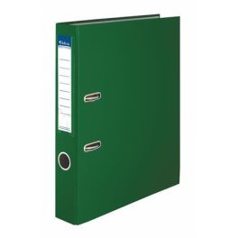   Iratrendező, 50 mm, A4, PP/karton, VICTORIA OFFICE, "Basic", zöld