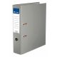 Iratrendező, 75 mm, A4, PP/karton, élvédő sínnel, VICTORIA OFFICE, "Basic", szürke