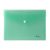 Irattartó tasak, A5, PP, patentos, VICTORIA OFFICE, zöld