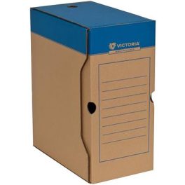   Archiválódoboz, A4, 150 mm, karton, VICTORIA OFFICE, natúr