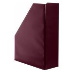 Iratpapucs, PVC, 95 mm, VICTORIA OFFICE, bordó