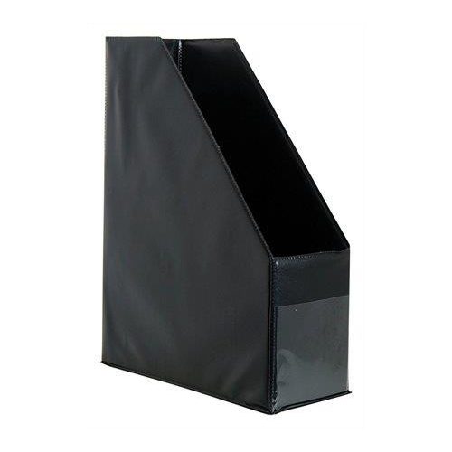 Iratpapucs, PVC, 95 mm, VICTORIA OFFICE, fekete