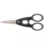 Olló, konyhai, 22 cm FISKARS "Functional ReNew", fekete