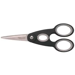   Olló, konyhai, 22 cm FISKARS "Functional ReNew", fekete