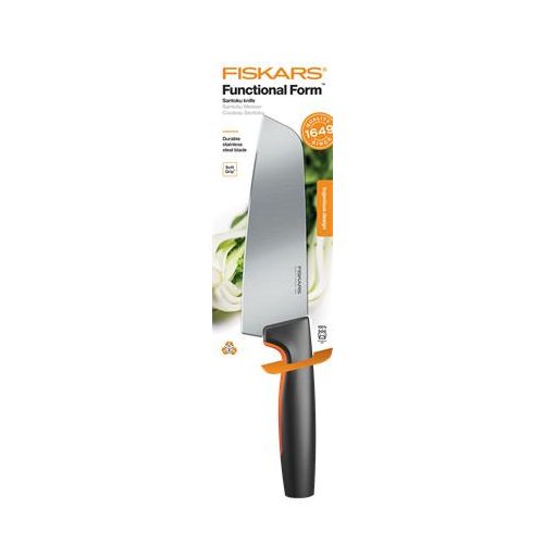 Kés, Santoku, 16 cm, FISKARS "Functional Form"