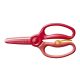 Olló, gyakorló, óvodai, FISKARS, piros