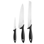 Késkészlet, kezdő, 3 darabos, FISKARS "Essential"