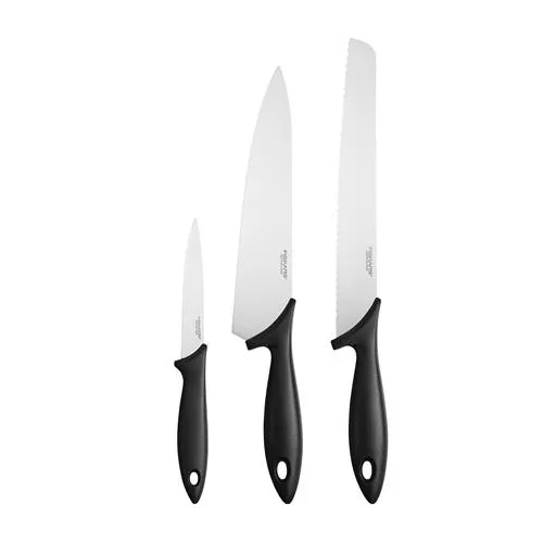 Késkészlet, kezdő, 3 darabos, FISKARS "Essential"
