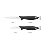 Hámozó késkészlet, 2 darabos, FISKARS "Essential"