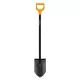 Ásó, hegyes, FISKARS "Solid", fekete