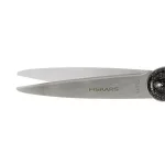 Olló, iskolai, 18 cm, FISKARS, csillámos fekete