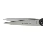 Olló, ifjúsági, 20 cm, FISKARS, foltos fekete