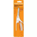 Varróolló, 26 cm, FISKARS "EasyAction™", narancssárga