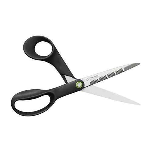 Olló, konyhai, 21 cm FISKARS "Functional ReNew", fekete