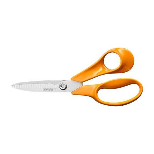 Olló, konyhai, 18 cm FISKARS "Classic", narancssárga