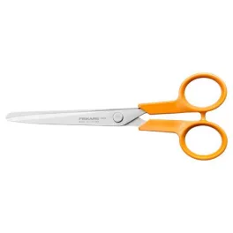   Olló, papírvágó, 17 cm, FISKARS "Classic" narancssárga