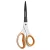 Olló, általános, tapadásmentes, 20 cm, FISKARS "Non-Stick", fehér