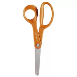   Olló, iskolai, 13 cm, FISKARS "First", narancssárga