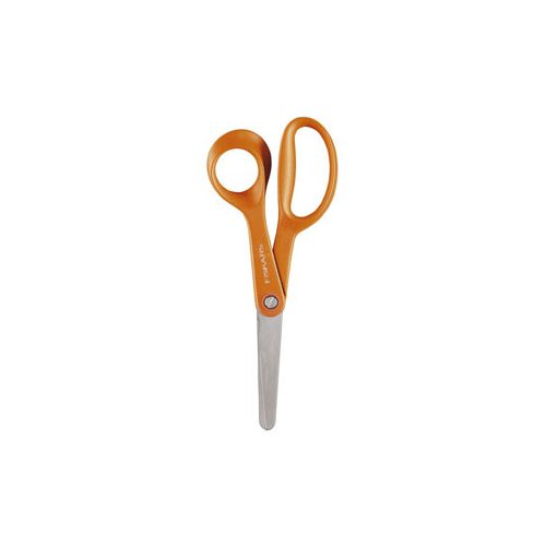 Olló, iskolai, 13 cm, FISKARS "First", narancssárga