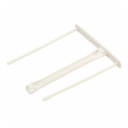 Lefűzőklip, műanyag, 100 mm, FELLOWES, Bankers Box® Pro, fehér