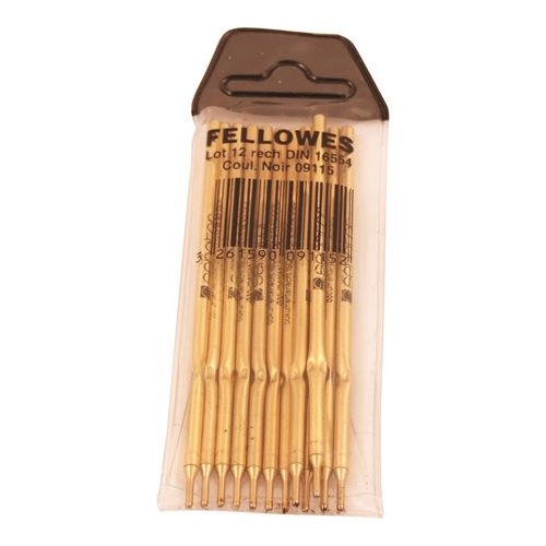 Ügyféltoll betét, FELLOWES, fekete