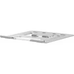 Laptopállvány, hordozható, FELLOWES "Alumia™, ezüst