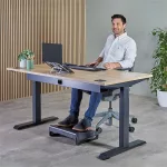 Laptopállvány, hordozható, FELLOWES "Alumia™, ezüst