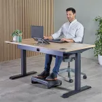 Laptopállvány, hordozható, FELLOWES "Alumia™, ezüst