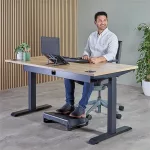 Laptopállvány, hordozható, FELLOWES "Alumia™, fekete