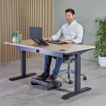 Laptopállvány, hordozható, FELLOWES "Alumia™, fekete