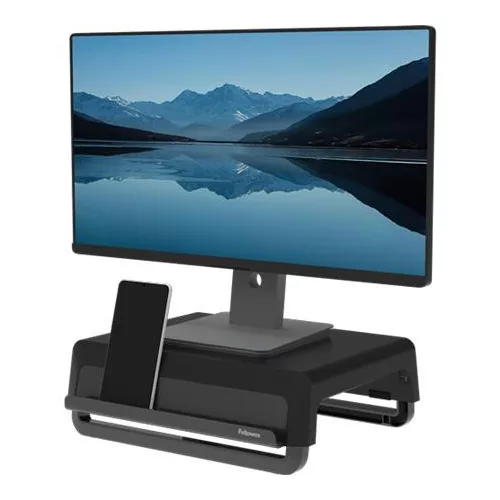 Monitorállvány, FELLOWES "Breyta™", fekete