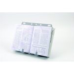 Irattartó, asztali, FELLOWES "Booklift™", ezüstszürke