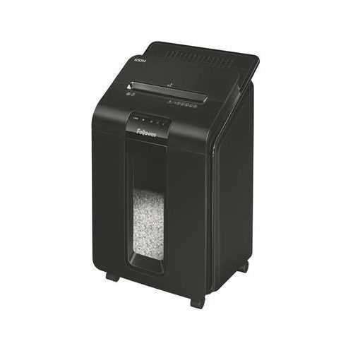 Iratmegsemmisítő, minikonfetti, 90 lap, FELLOWES "AutoMax™ 100M"