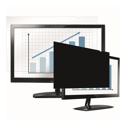 Monitorszűrő, betekintésvédelemmel, 286x216 mm, 14,1", 4:3 FELLOWES "PrivaScreen™", fekete