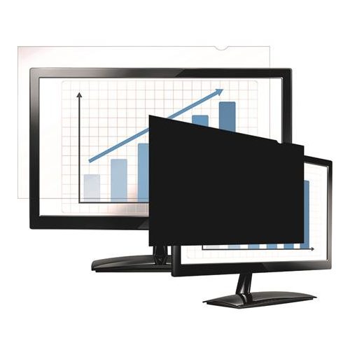 Monitorszűrő, betekintésvédelemmel, 527x297 mm, 23,8", 16:9, FELLOWES "PrivaScreen™", fekete