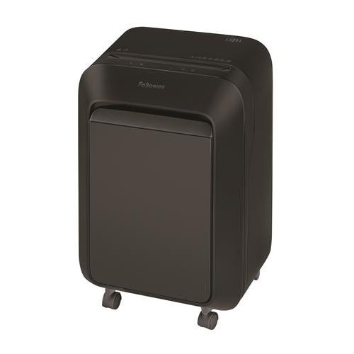 Iratmegsemmisítő, mikrokonfetti, 14 lap FELLOWES "Powershred LX211", fekete