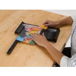 Vágógép, görgős, A5, 5 lap, FELLOWES "Neutrino"