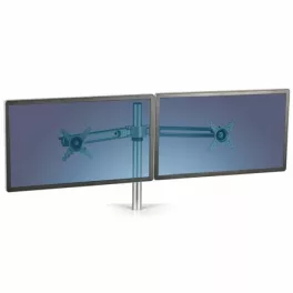  Monitortartó kar, két monitorhoz, FELLOWES "Lotus™"