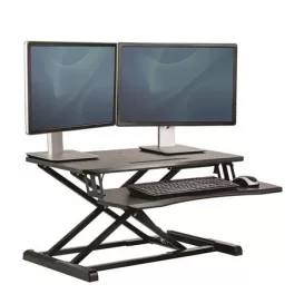   Ülő/álló munkaállomás, FELLOWES "Corsivo™", fekete