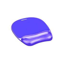   Egéralátét csuklótámasszal, géltöltésű, FELLOWES "Crystal™ Gel", lila