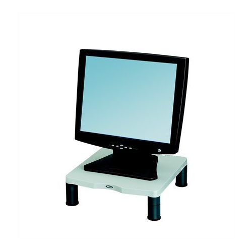 Monitorállvány, FELLOWES "Standard", platinaszürke.