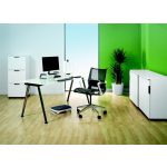 Deréktámasz, FELLOWES I-Spire Series™,grafitszürke