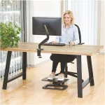 Monitortartó kar, egy monitorhoz, FELLOWES "Eppa™  "Single", fekete