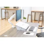 Monitortartó kar, egy monitorhoz, FELLOWES "Eppa™  "Single", fehér