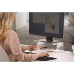 Monitorállvány, állítható, FELLOWES "Clarity™, átlátszó
