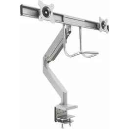   Monitortartó kar, két monitorhoz, FELLOWES "Eppa™ Crossbar", ezüst