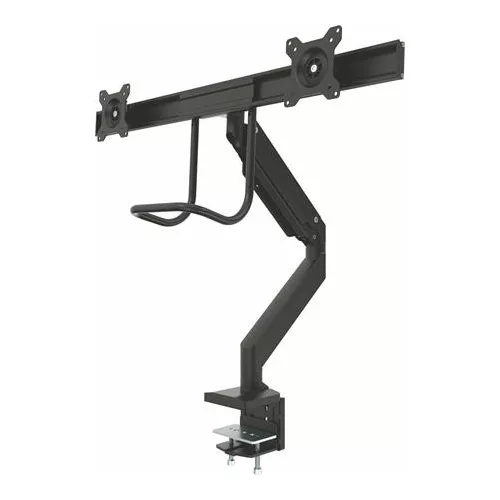 Monitortartó kar, két monitorhoz, FELLOWES "Eppa™ Crossbar", fekete