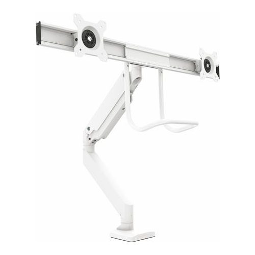 Monitortartó kar, két monitorhoz, FELLOWES "Eppa™ Crossbar", fehér